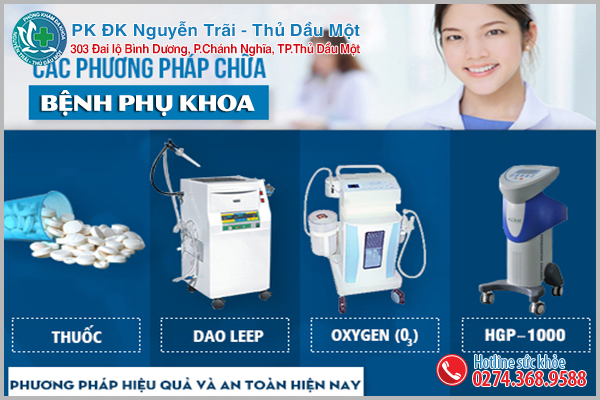 Cách trị bệnh phụ khoa chuẩn xác tại Đa Khoa Nguyễn Trãi - Thủ Dầu Một