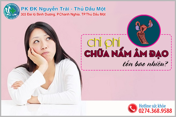 Những yếu tố ảnh hưởng chi phí chữa nấm âm đạo