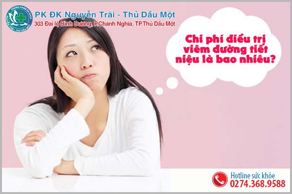 Chi phí điều trị viêm đường tiết niệu là bao nhiêu?