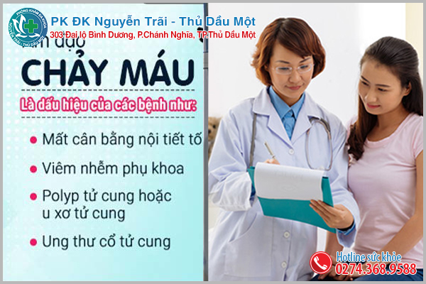 Lý do khiến âm đạo ra máu bất thường